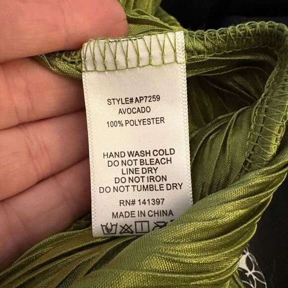 ASTR The Label Maxi Palazzo Flare Leg Chartreuse Pants. Size Small - Picture 4 of 7